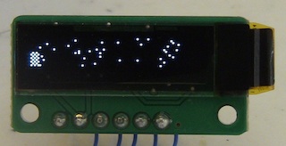 Initialized Display with Test Pattern