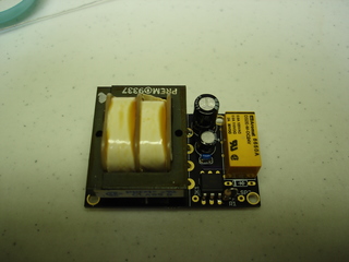 assembled board front