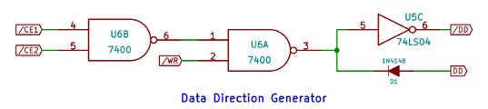 Data Direction circuit
