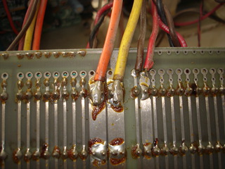 Cold solder joints