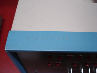 Asset tag on Altair 8800