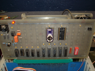 Closeup of GW-1244-1 in FeRAM Board