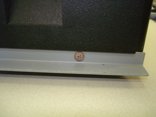 Corroded truss head screws on Kaypro II