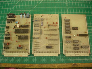 Interface boards, front