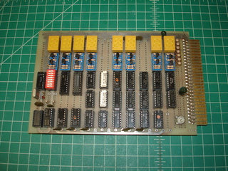 Front panel display board, front