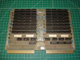 Expansion RAM board, front