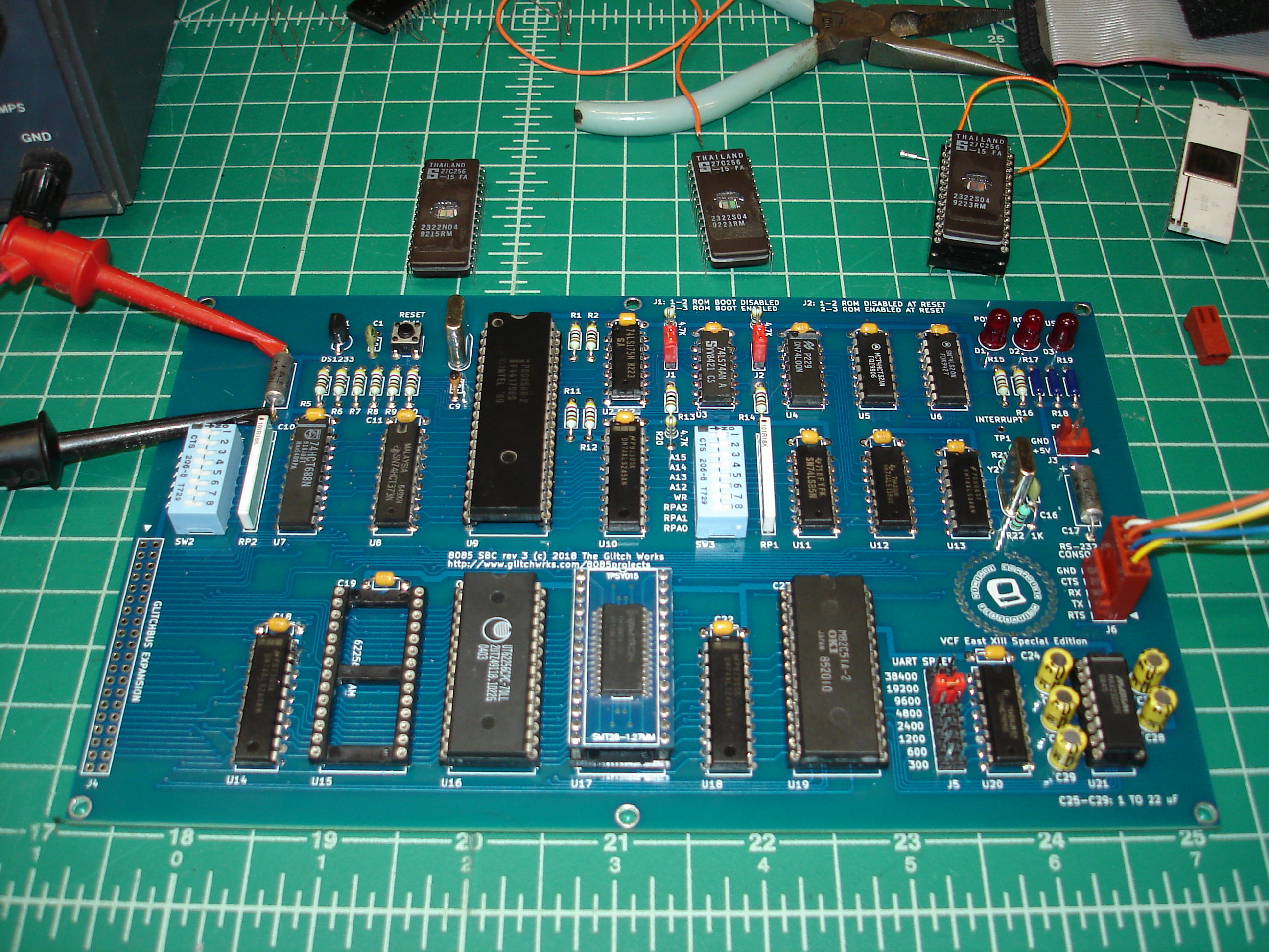 8085 Single Board Computer Revision 3